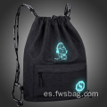 Mochila luminosa impresa luminosa personalizada